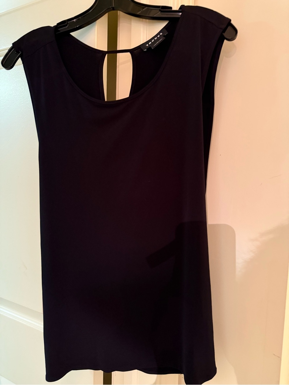 Trouvé Black Sleeveless Shell Tank